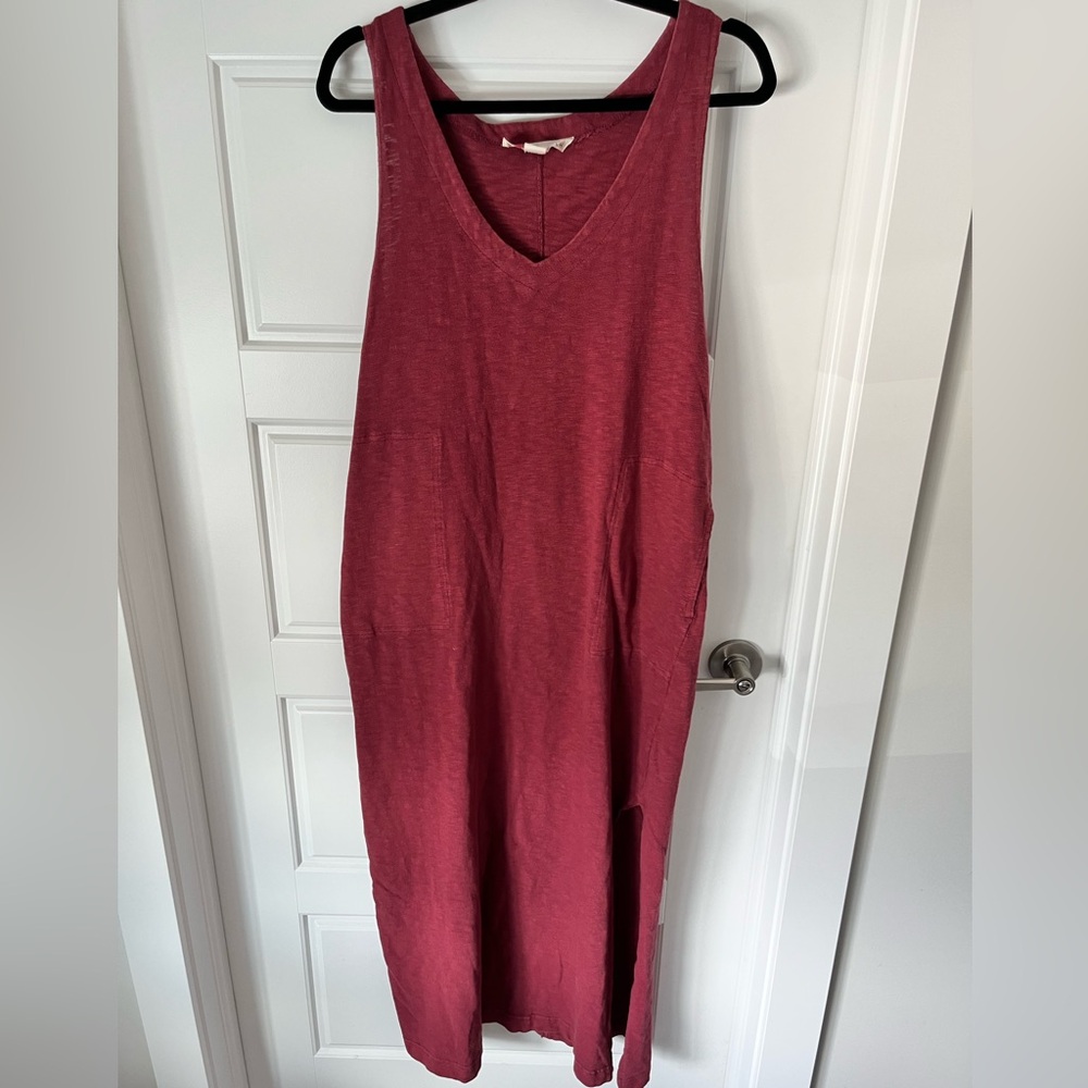 Free People Beach Rust Red Dress